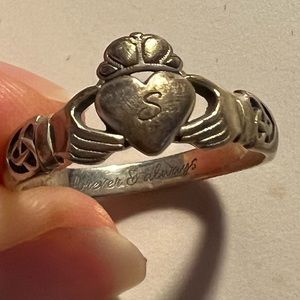 Sterling Silver Irish Claddagh Ring